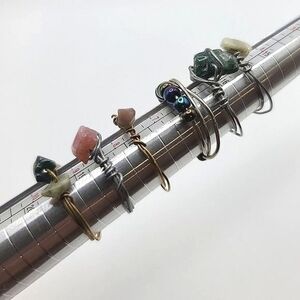 𝅺6 Boho Chic Wire Rings